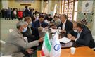 استقرار میز خدمت شرکت آب و فاضلاب آذربایجان شرقی در نماز جمعه تبریز