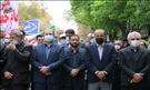 حضور پرشور کارکنان و بسیجیان شرکت آب و فاضلاب آذربایجان شرقی در مراسم روز جهانی قدس ۱۴۰۱